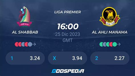 Al Shabbab Al Ahli Manama Pron Sticos Resultados Streaming Cuotas