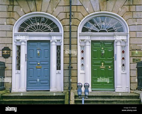 Georgian House Front Door Steps High Resolution Stock Photography And