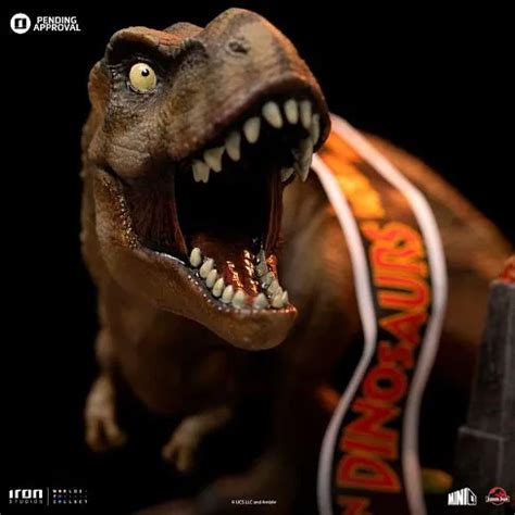 Фигурка Jurassic Par T Rex Deluxe Iron Studios Minico купить в