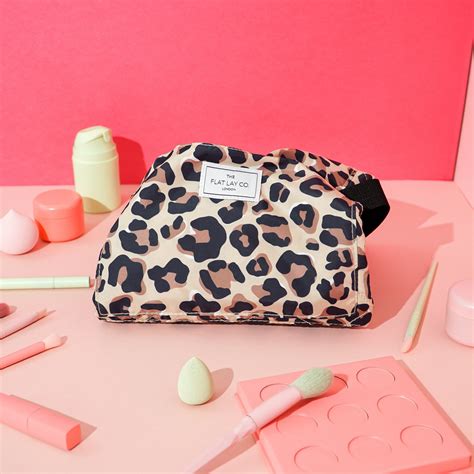 Leopard Print Makeup Bag Saubhaya Makeup