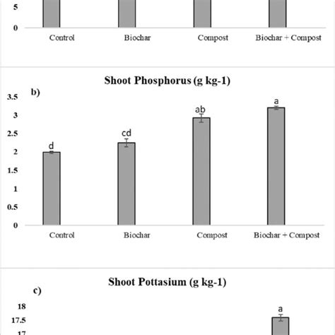 The Effect Of Biochar And Compost Along With Mineral Fertilizers On Download Scientific Diagram