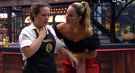 Masterchef Hoy María T Casi Se Desmaya Luego De Ser Eliminado Y Hubo Pánico