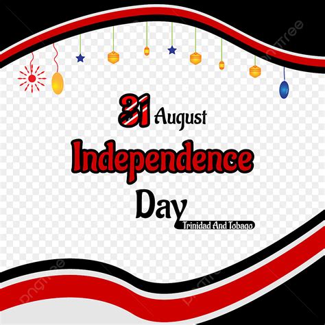 Trinidad And Tobago Vector Png Images August Independence Day