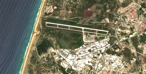 Vue satellite de l aéroport de Tanger Ibn Battouta