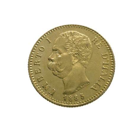 Italy Kingdom Of Italy Umberto I Di Savoia Lire