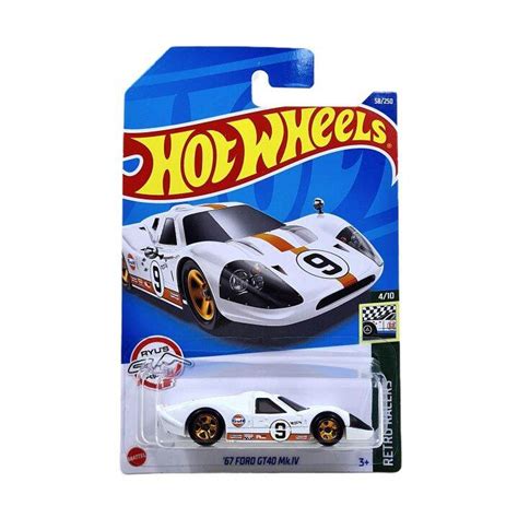Hot Wheels Ford GT Mk IV Putih Gulf H Lazada Indonesia