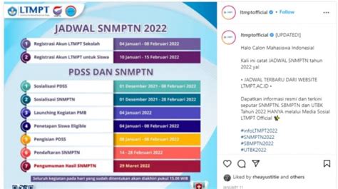 Panduan Lengkap Cara Daftar Snmptn 2022 Mulai Dari Link Pendaftaran Pilih Prodi Hingga Isi