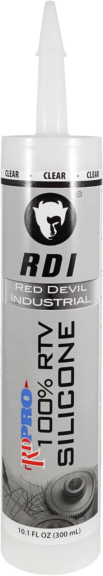 Red Devil 08260I RD PRO Industrial Grade RTV 100% Silicone Weather ...