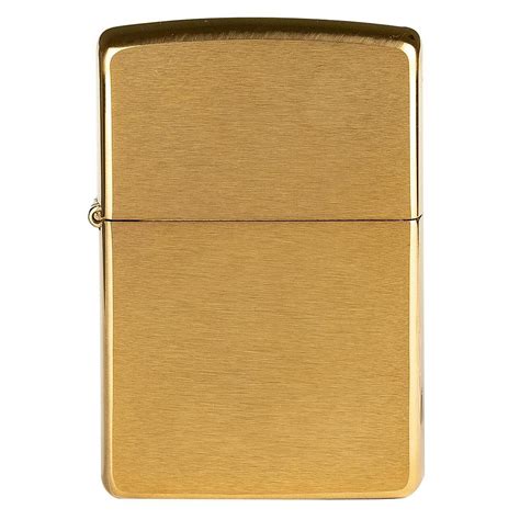 Zapalniczka Zippo Brushed Brass 204B złota Zapalniczki eu