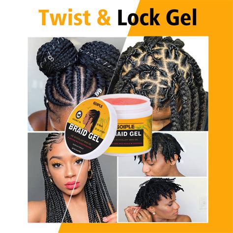 Hair Braiding Gel Braids Tames Frizz & Edges – Amazing Glow Braids ...