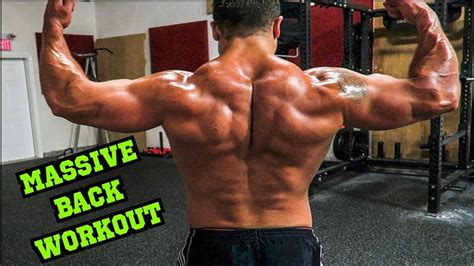 Advanced Massive Back Workout Size And Strength Youtube