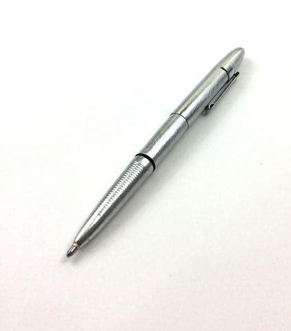 Fisher Space Pen-Brushed Chrome W/Clip – everydaycarrysupply