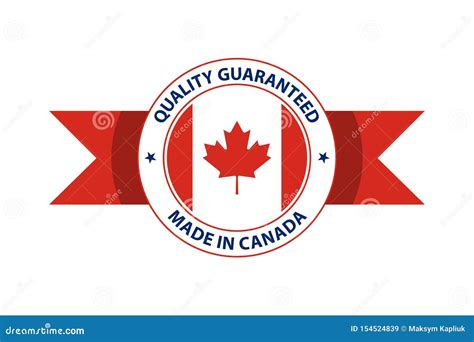 Made In Canada Quality Stamp Vector Illustration Stock Vector