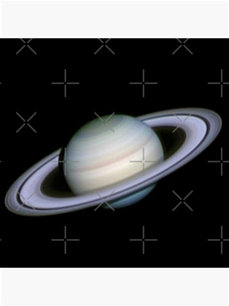 Aesthetic Planet Saturn Poster For Sale By Calmevening Redbubble