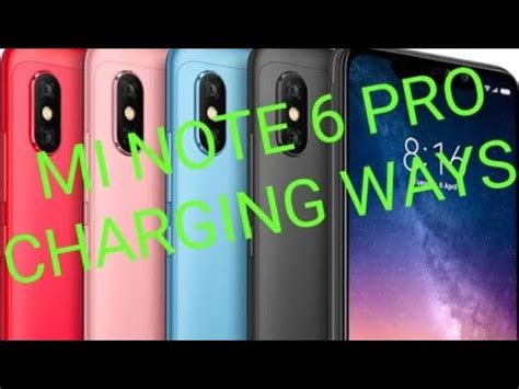 Mi Note Pro Charging Ways Redmi Note Pro Charging Ways Complete