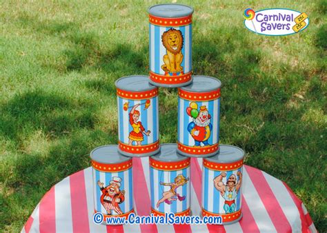 Carnival Game for Kids - Can Knock Down Carnival Game