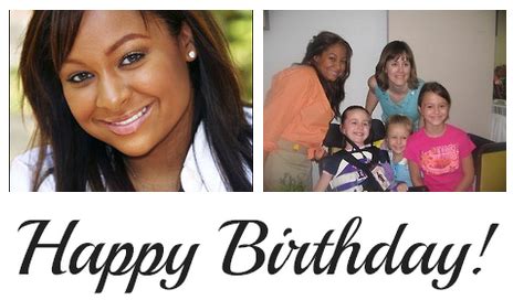 Kids Wish Network: Happy Birthday Raven Symone