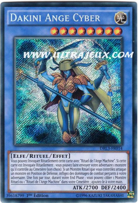 Dakini Ange Cyber Drl Fr Carte Yu Gi Oh Cartes L Unit