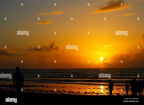 Beach Summer Sunrise at Cape Canaveral, Florida Stock Photo - Alamy