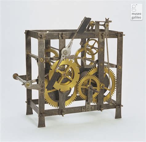 Museo Galileo Enlarged Image Mechanism Of Turret Clock With Peg