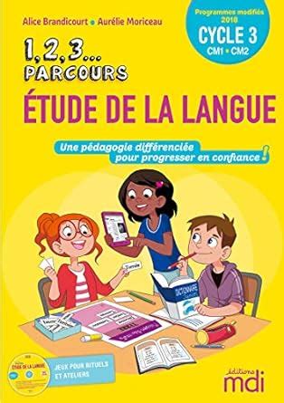 Amazon Fr Parcours Tude De La Langue Cm Brandicourt