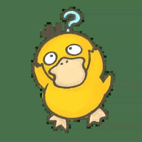 Psyduck Sticker Pack Stickers Cloud