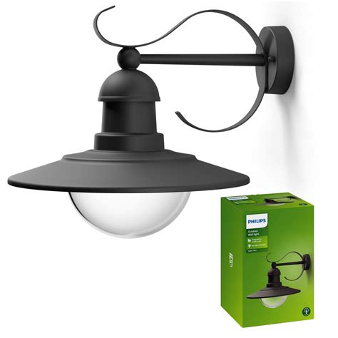 Kinkiet zewnętrzny LED lampa ogrodowa Philips Topiary E27 latarnia