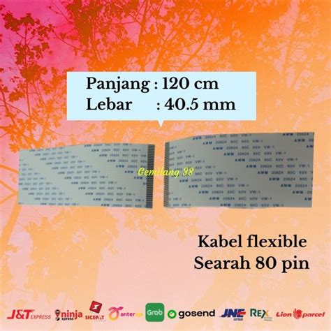 Jual Kabel Flexible Pin Awm Cm Searah M Flat Cable