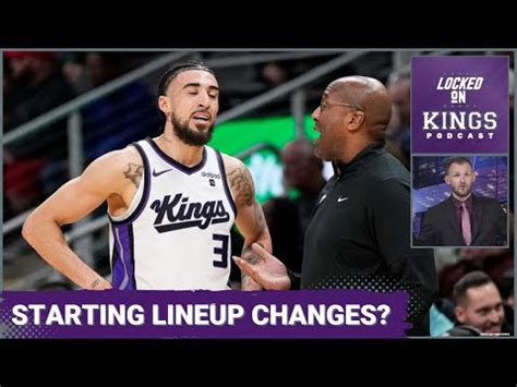 The Sacramento Kings Pull Off Epic Comeback But Starting Lineup