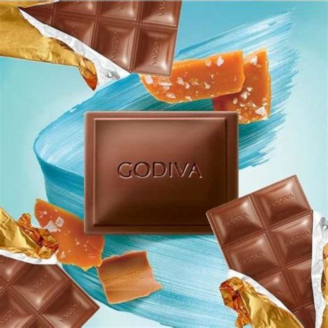 Godiva Salted Caramel Milk Chocolate Bar G Chocolounge