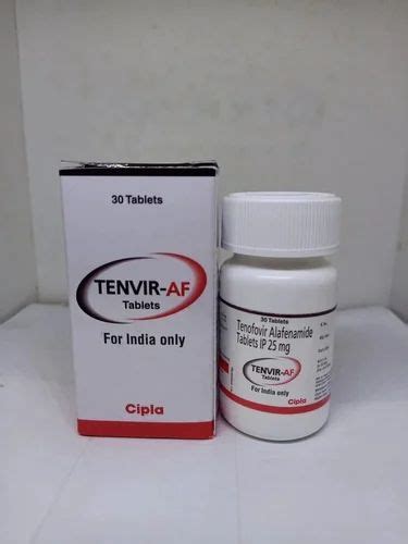 Tenofovir Alafenamide Mg Tenvir Af Tablets Box Treatment Hiv At