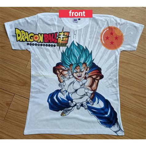 Jual KAOS DRAGON BALL AOP 05 TAG THAILAND ALL OF PRINT DEPAN BELAKANG