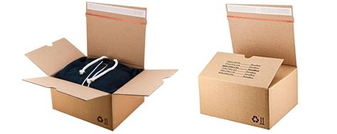 Картонні коробки E-commerce Smart Box самоклеючі з автоматичним ...