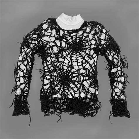 Pin By Raven On Cyberpunk In Crochet Fashion Fashion Knitwear