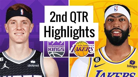 Los Angeles Lakers Vs Sacramento Kings Full Highlights 2nd QTR Nov 11