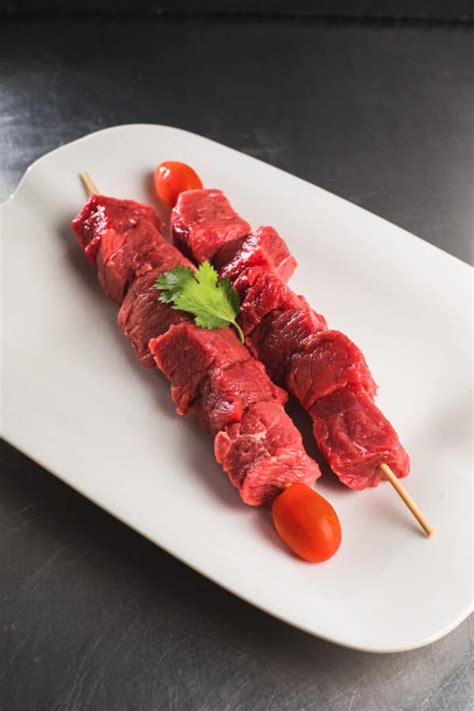 Brochettes De Boeuf Nature Halal Chez Vous