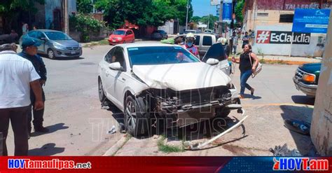 Hoy Tamaulipas Accidente En Tamaulipas Tres Lesionados Y Cuantiosos