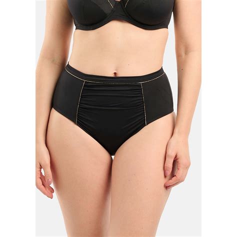 Hoge Bikinislip Speekaboo Zwart Sans Complexe La Redoute