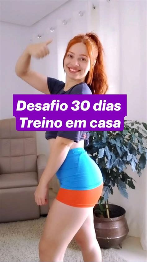 Desafio 30 Dias Treino Em Casa Em 2022 Treino Treinos Semanais