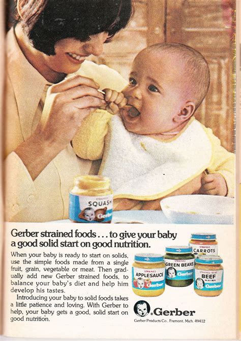 Https Flic Kr P BFfi4w Ad For Gerber Baby Food 1974 From The