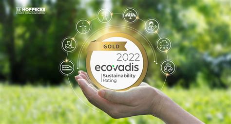 Hoppecke Again Receives Gold Medal From Ecovadis