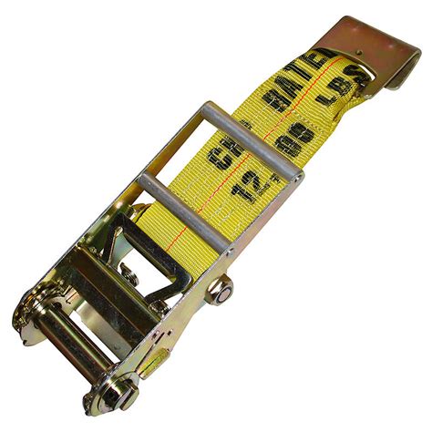 4 Inch Ratchet Strap Short End With Flat Hook Lodi Metals