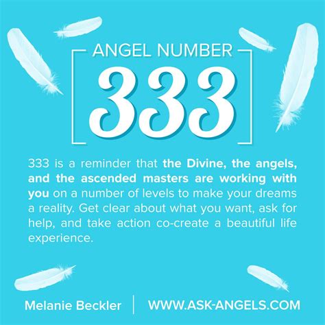 The 333 Meaning – What Does Angel Number 333 Mean? | Number 333, Angel numbers, Numerology ...