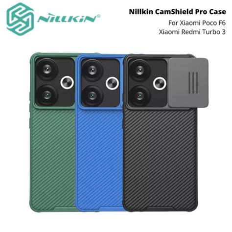 Jual Nillkin Camshield Pro Case Xiaomi Poco F6 Casing Soft Cover Di