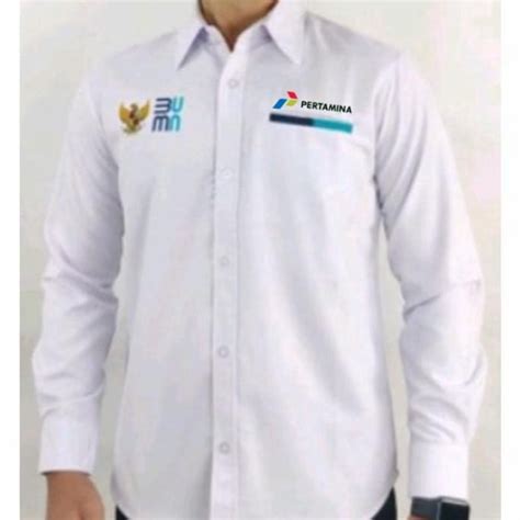 Jual Big Size Kemeja Pertamina Kemeja Elpiji Kemeja Elpiji Baju Kerja