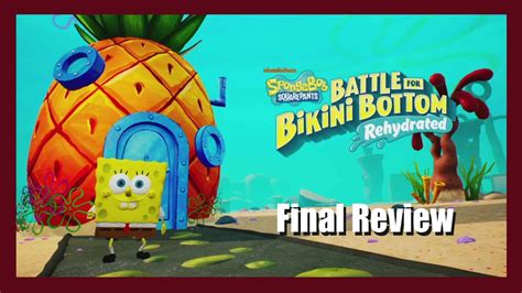 SpongeBob SquarePants Battle For Bikini Bottom Final Review YouTube