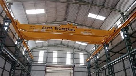 Industrial Double Beam Eot Cranes Lifting Speed Mpm Standard At Rs