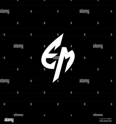 Em Logo Vector Vectors Hi Res Stock Photography And Images Alamy