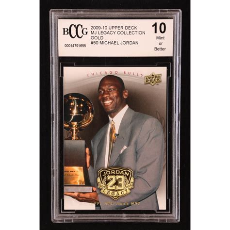 Michael Jordan 2009 10 Upper Deck Michael Jordan Legacy Collection Gold