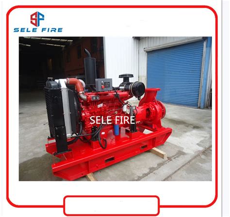 Nfpa 20 Listed Building Fire Fighting System Single Stage End Suction